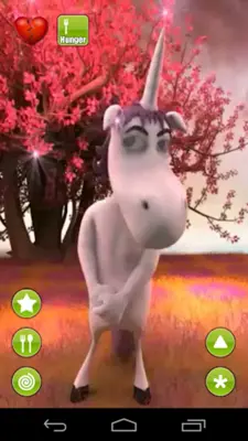 Talking Unicorn android App screenshot 1